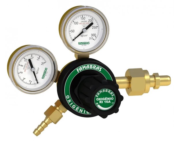 Regulador de Pressão oxigênio RI-16a